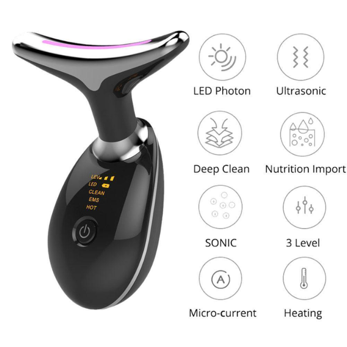 Thermal Face Neck Lifting Tighten Massager